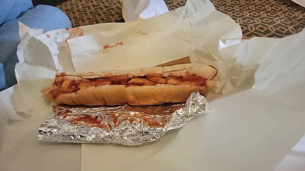 Italian Hot Dog with Fries